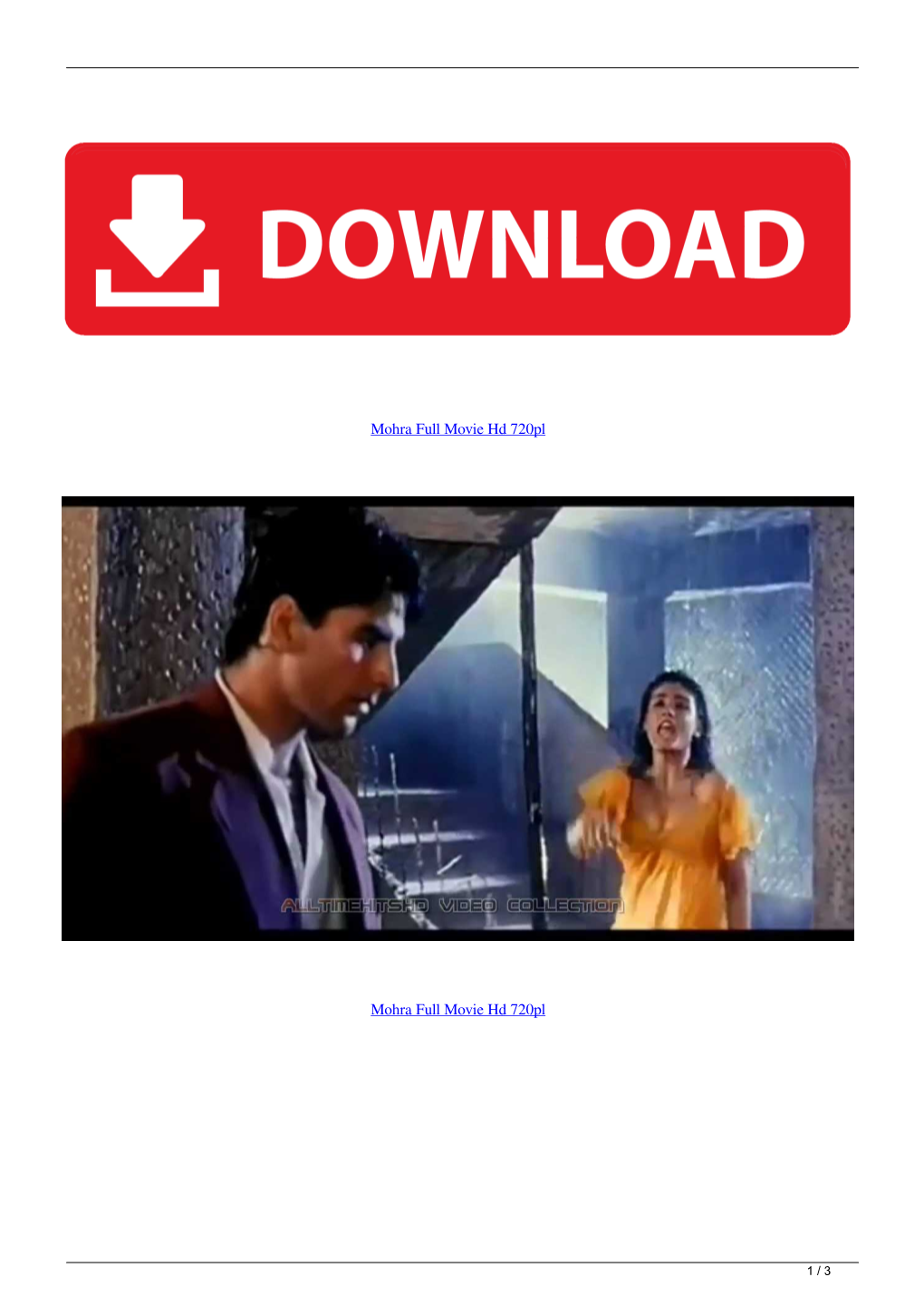 Mohra Full Movie Hd 720Pl