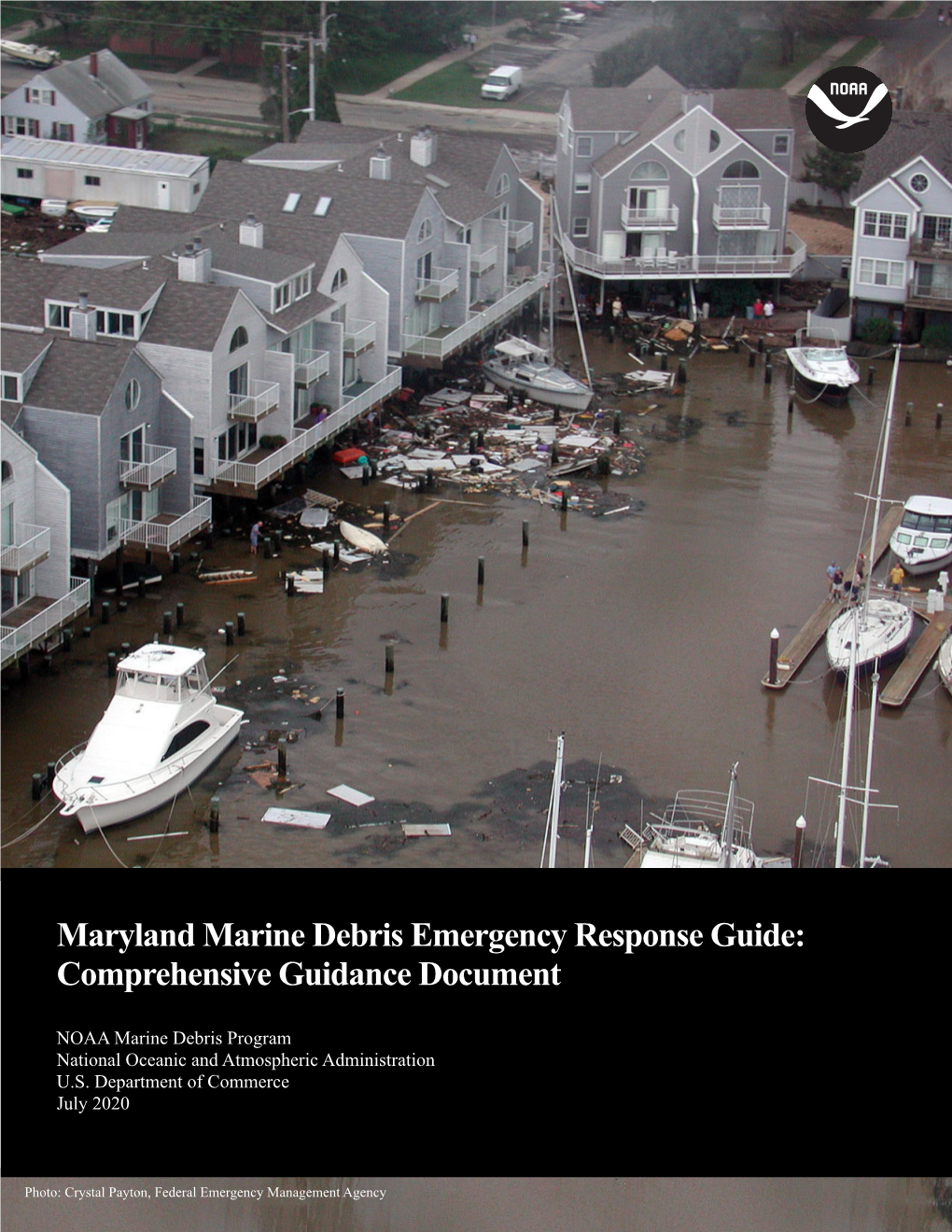 Maryland Marine Debris Emergency Response Guide: Comprehensive Guidance Document