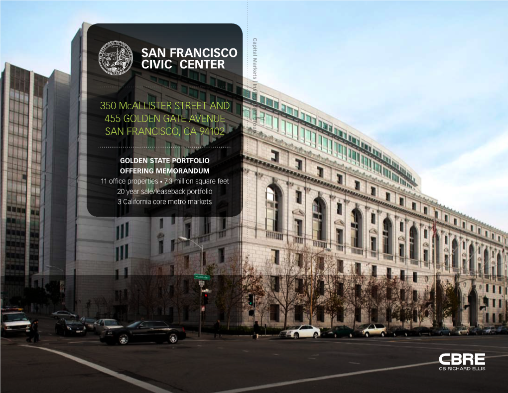 San Francisco Civic Center | Institutional Group Institutional