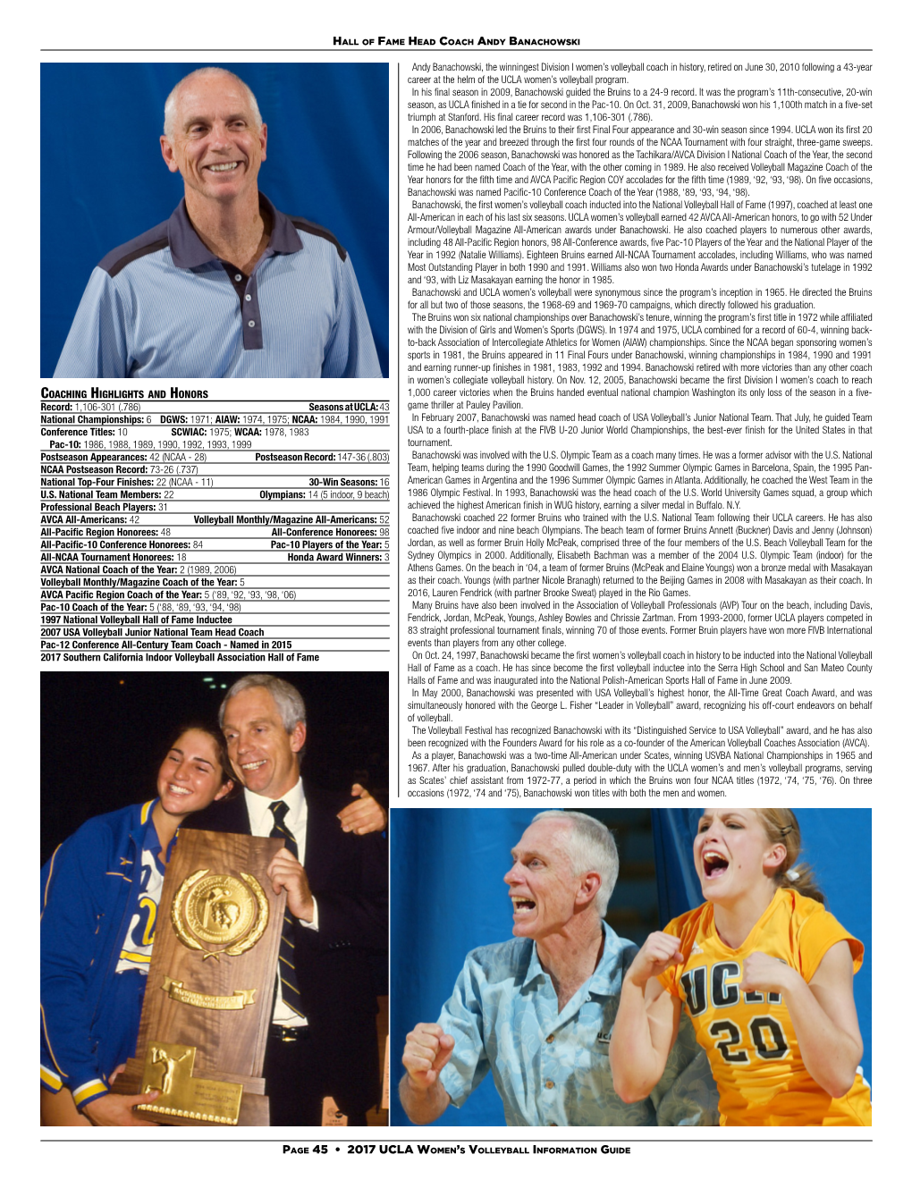 Page 45 • 2017 Ucla Women's Volleyball Information Guide