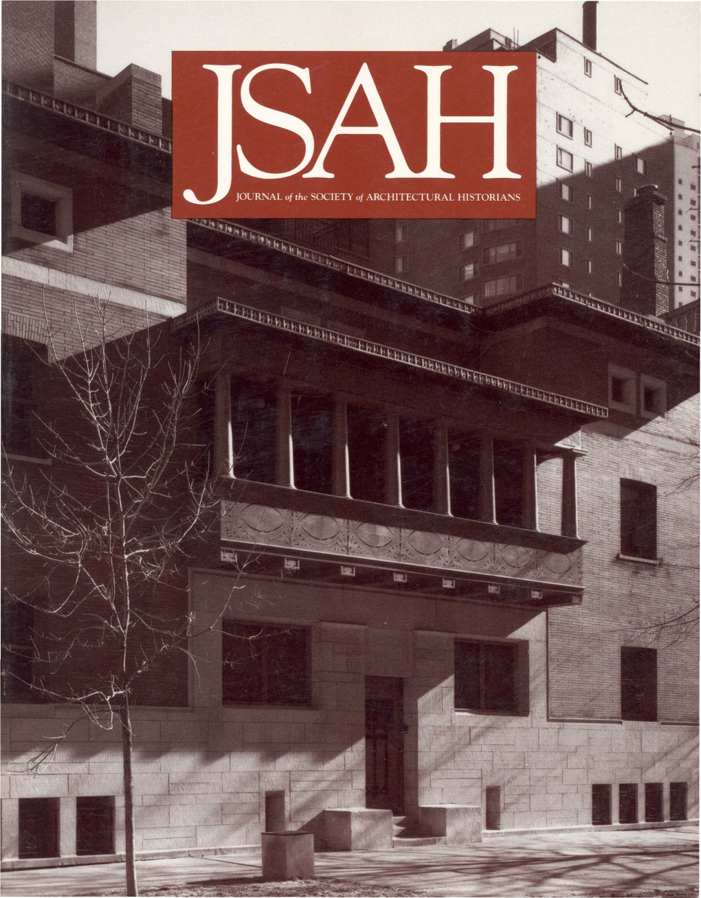 JSAH, Vol. 54 No. 3, 1995