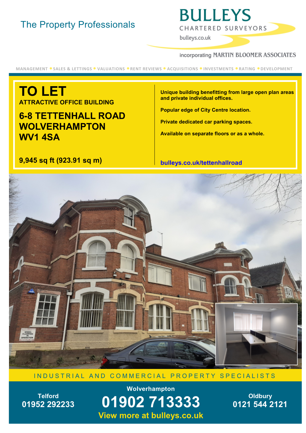 TO LET and Private Individual Offices