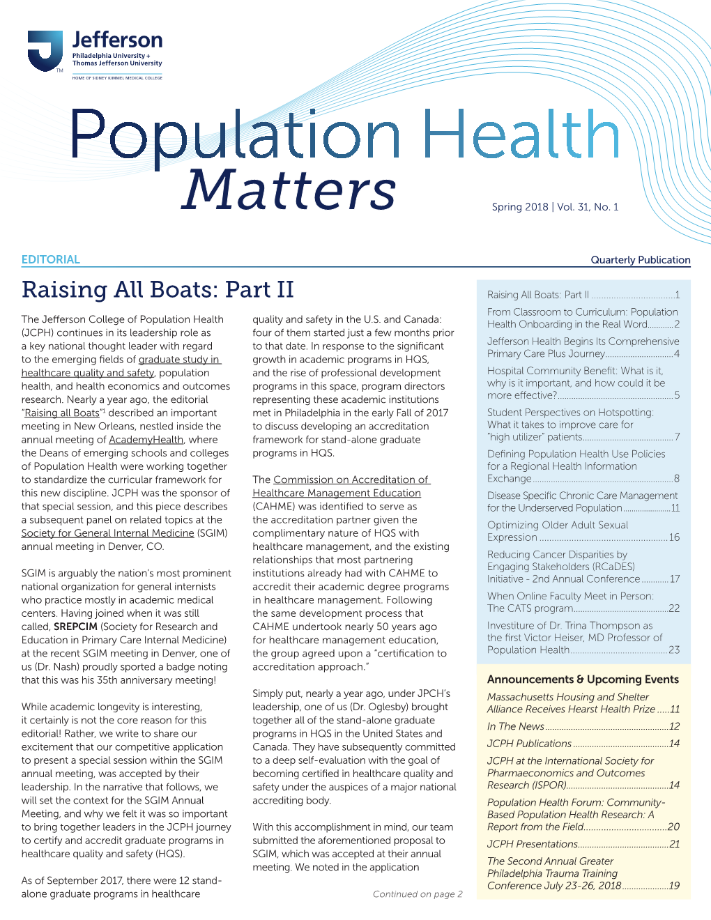 Population Health