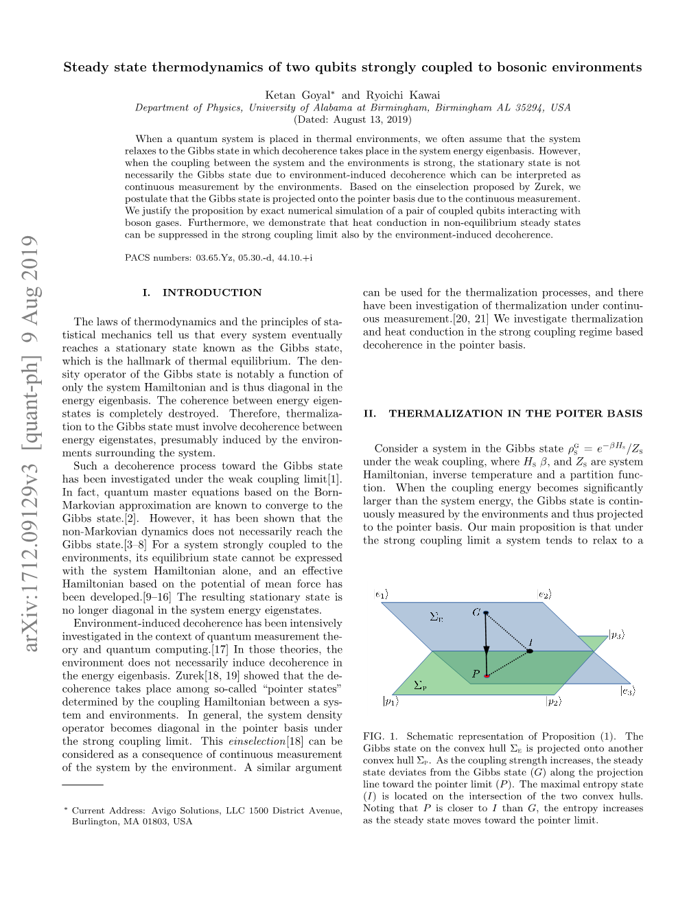 Steady State Thermodynamics of Two Qubits Strongly Coupled to Bosonic Environments