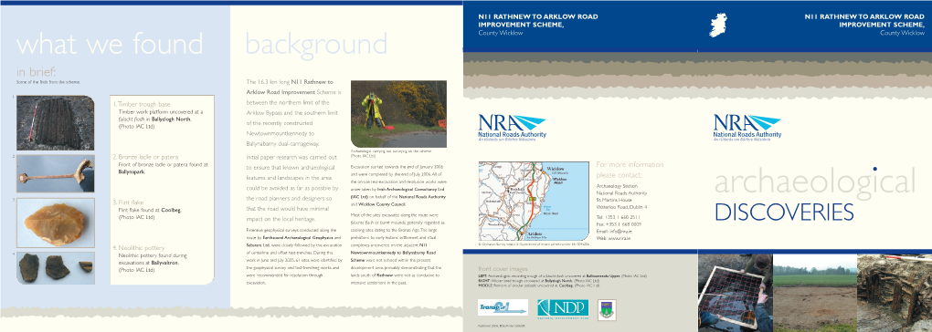 NRA Template Leaflet