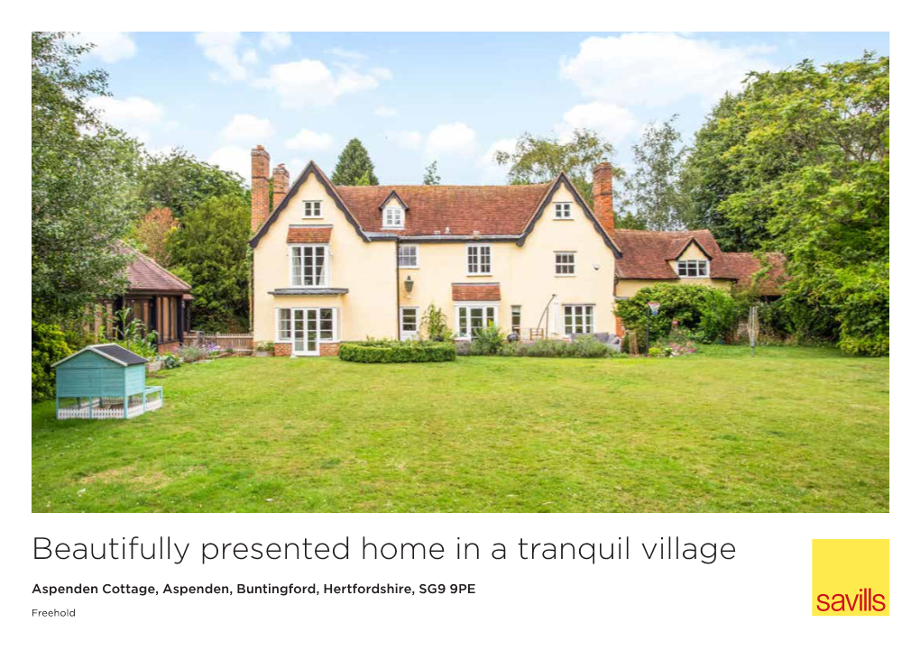 Beautifully Presented Home in a Tranquil Village