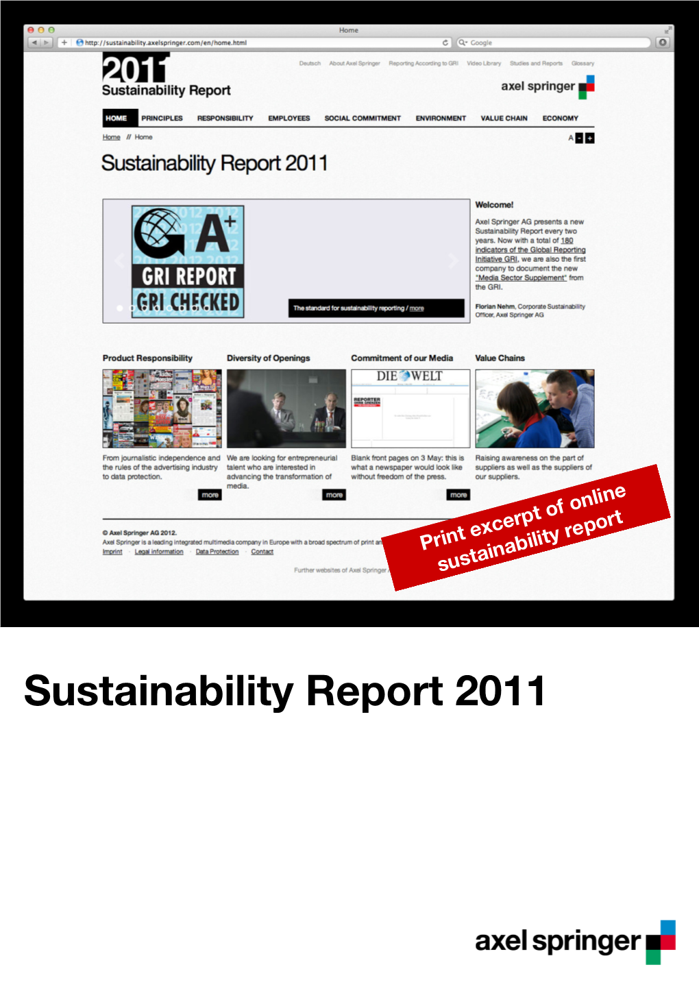 Sustainability Report 2011