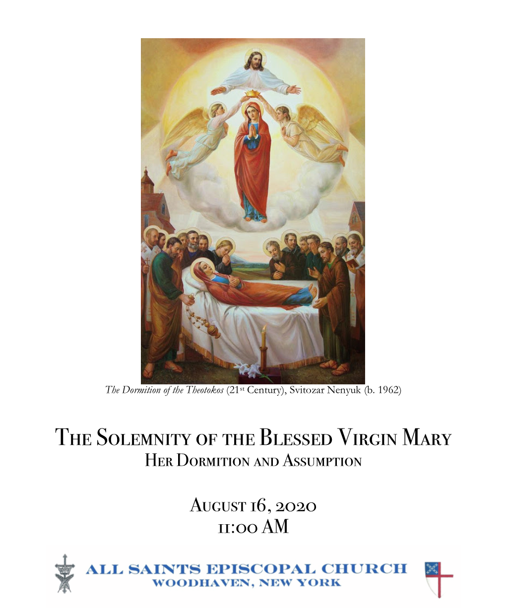 Solemnity of the BVM (Home)