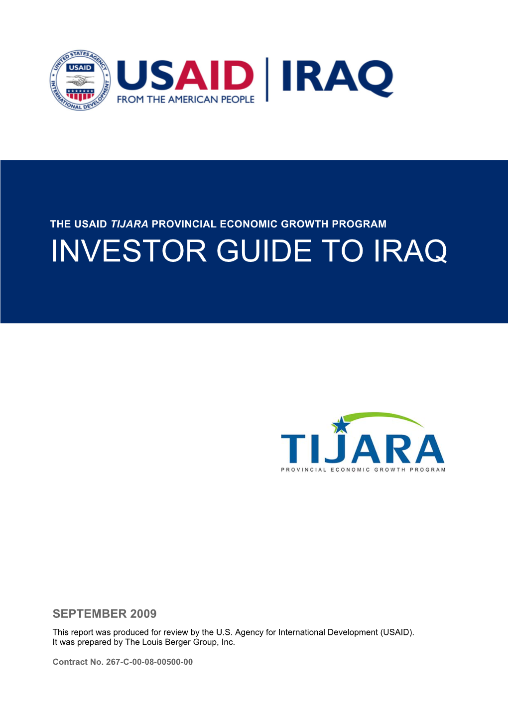 Investor Guide to Iraq