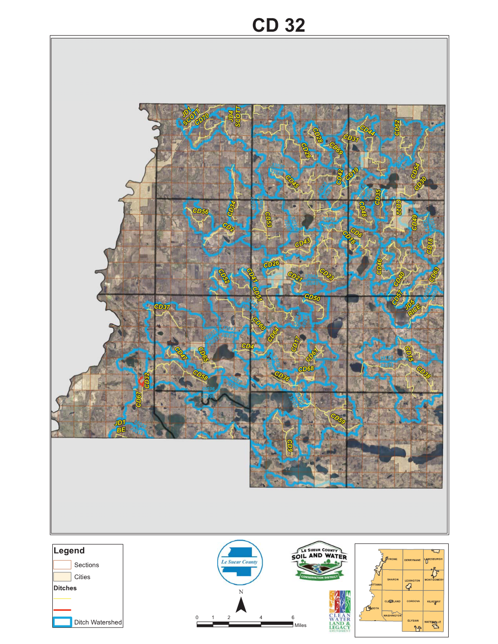 Ditch Watershed Miles Ditch Watershed 1011026 1111026 1211026 711025 811025 911025 1011025 1111025