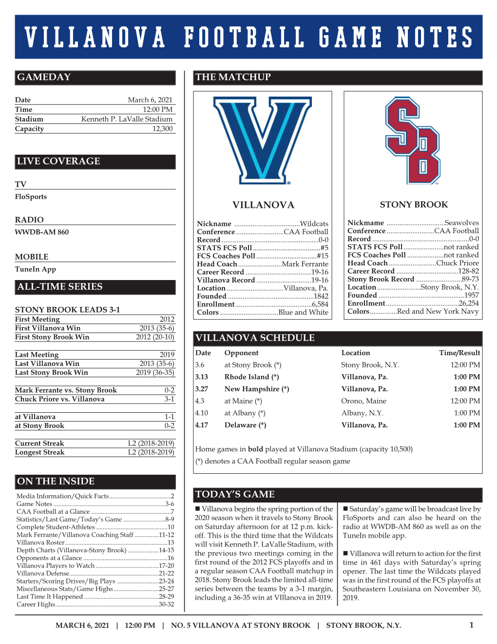 Game1-Stony Brook Layout 1