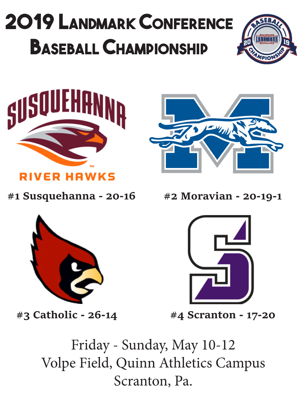 2019 Landmark Conference Baseball Championship