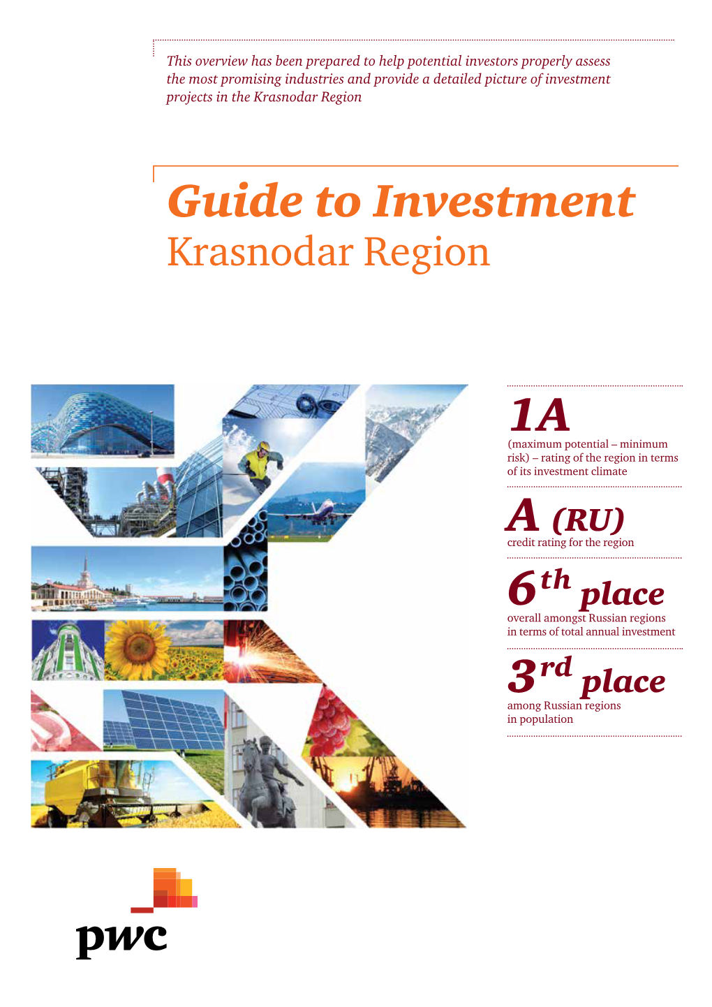 Guide to Investment Krasnodar Region