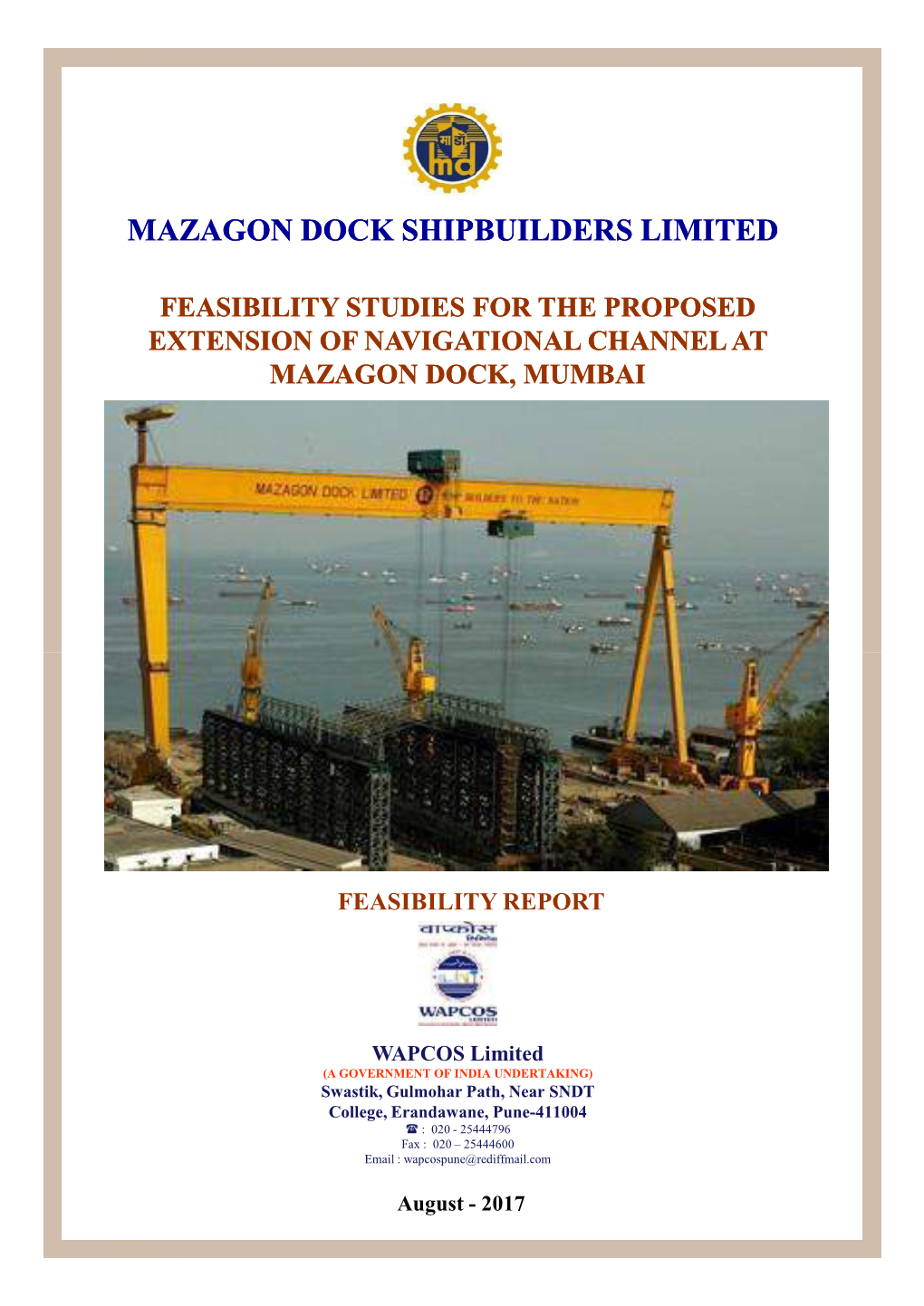 Mazagon Dock Shipbuilders Limited