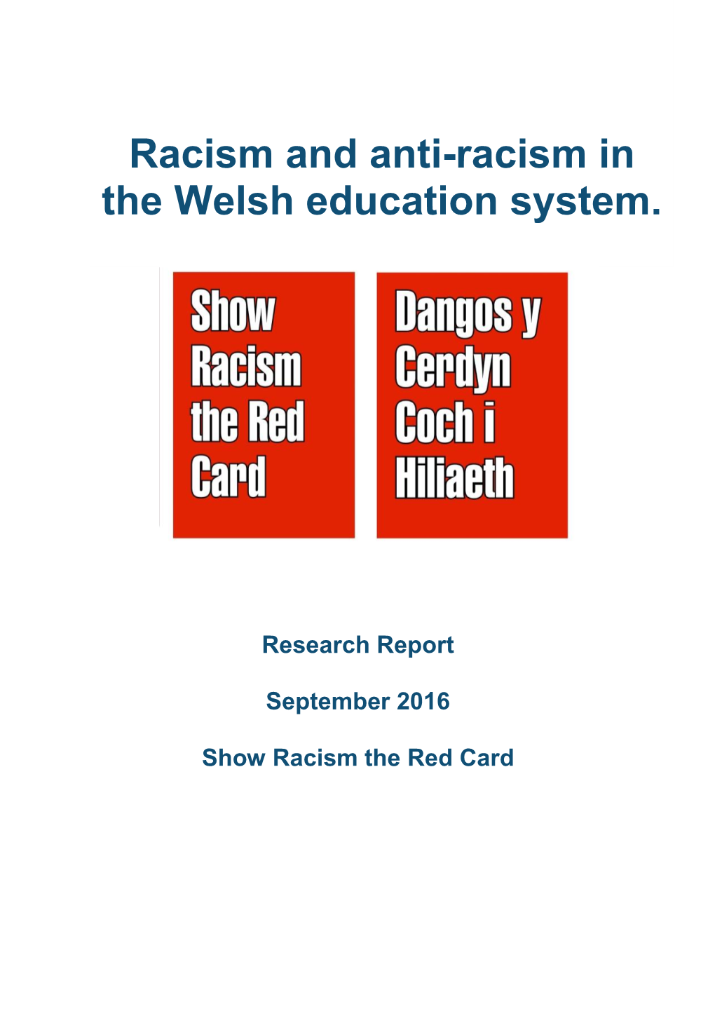 How Do Schools Promote Anti-Racism in the Welsh Education System?