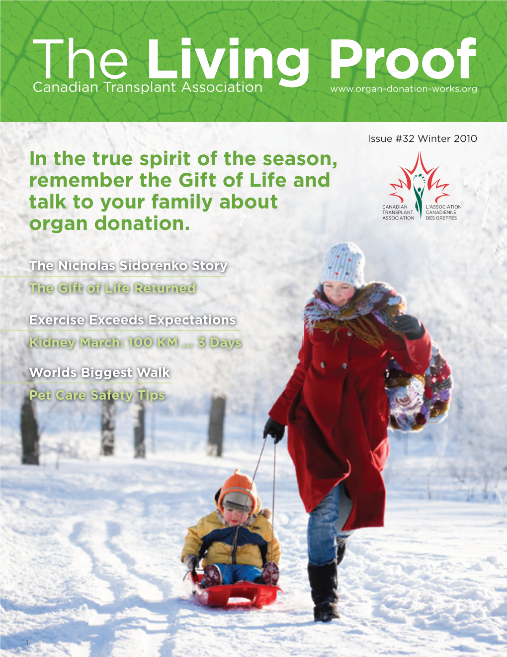 The Living Proof Canadian Transplant Association