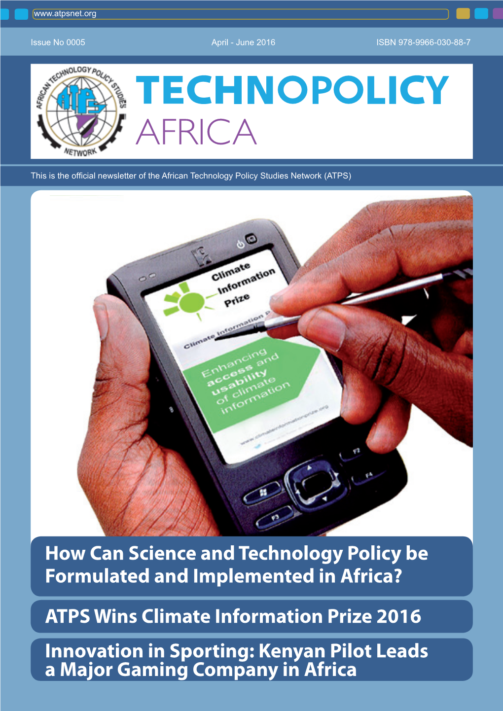 ATPS Newsletter-Technopolicy Africa Issue 0005