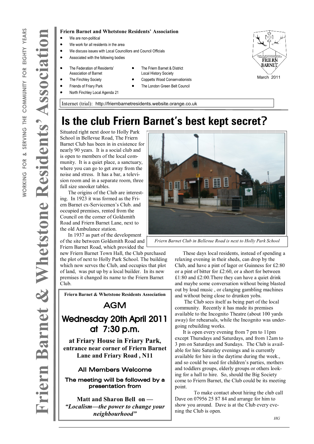 2011 March Newsletter