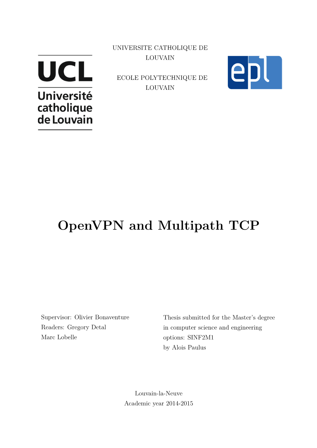 Openvpn and Multipath TCP