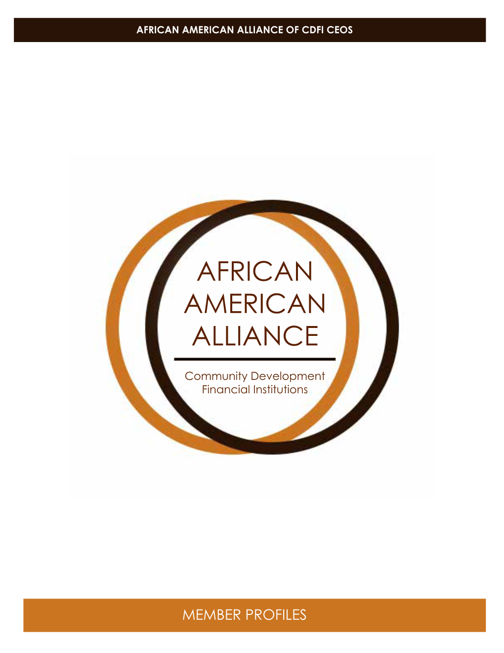 African American Alliance of Cdfi Ceos