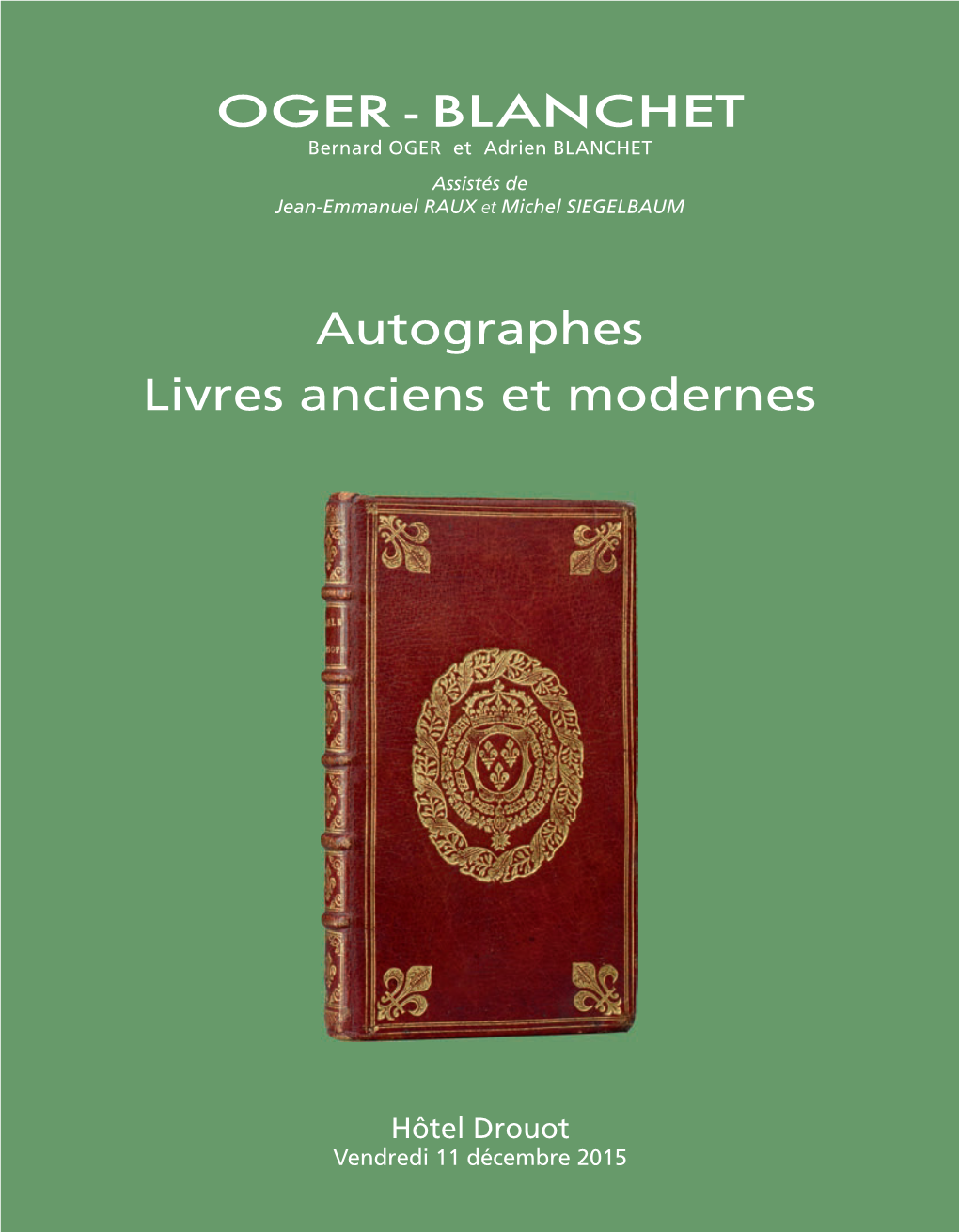 Autographes Livres Anciens Et Modernes