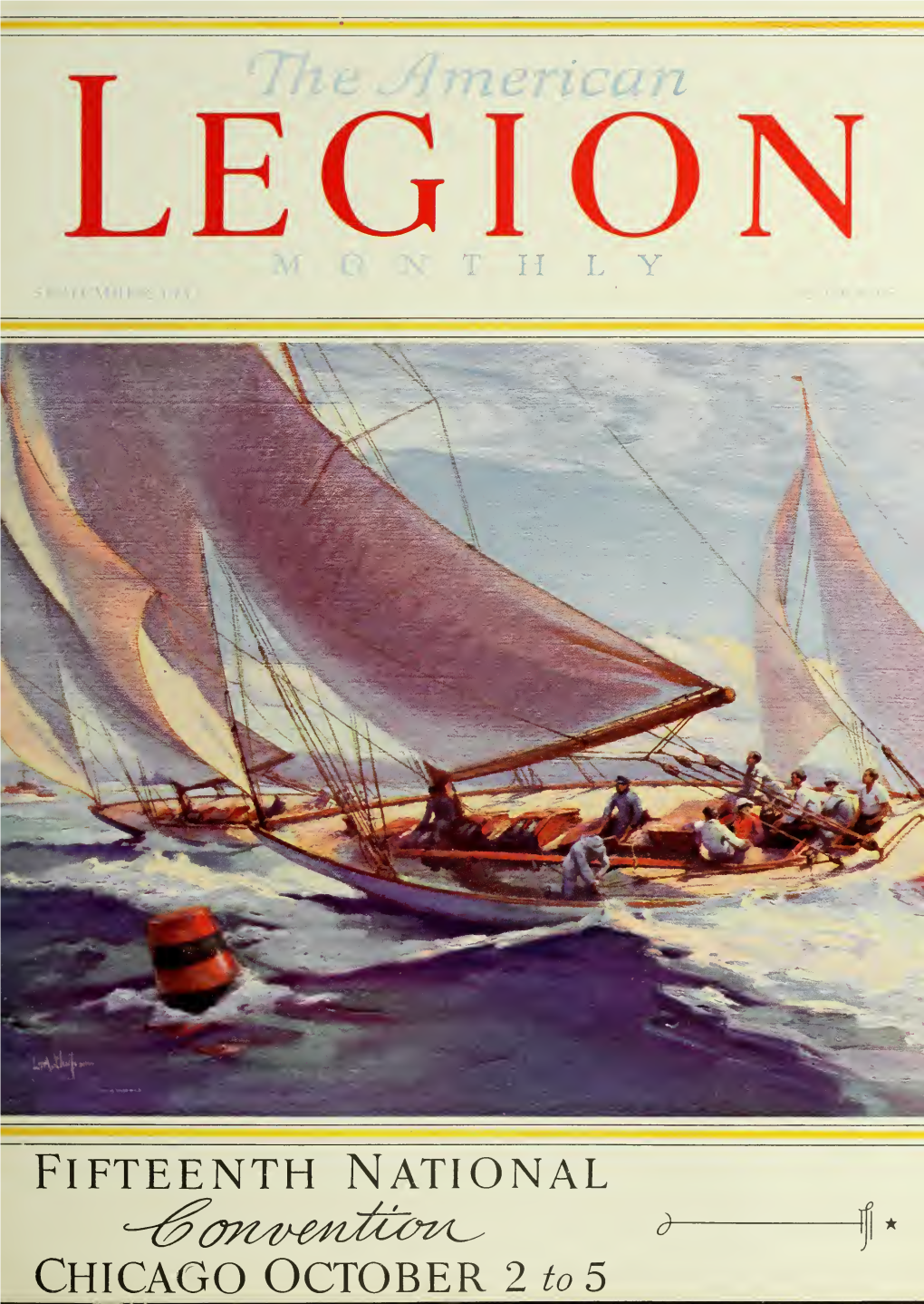 The American Legion Monthly [Volume 15, No. 3 (September 1933)]