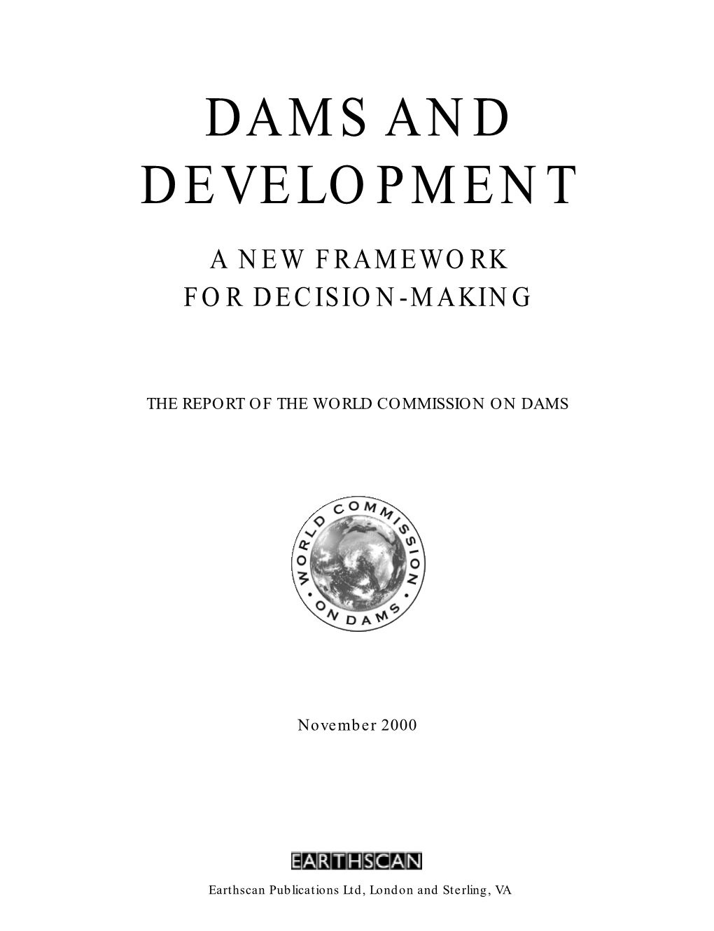 Dams and Development