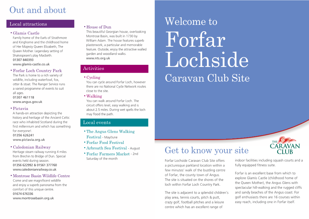 Welcome to Caravan Club Site