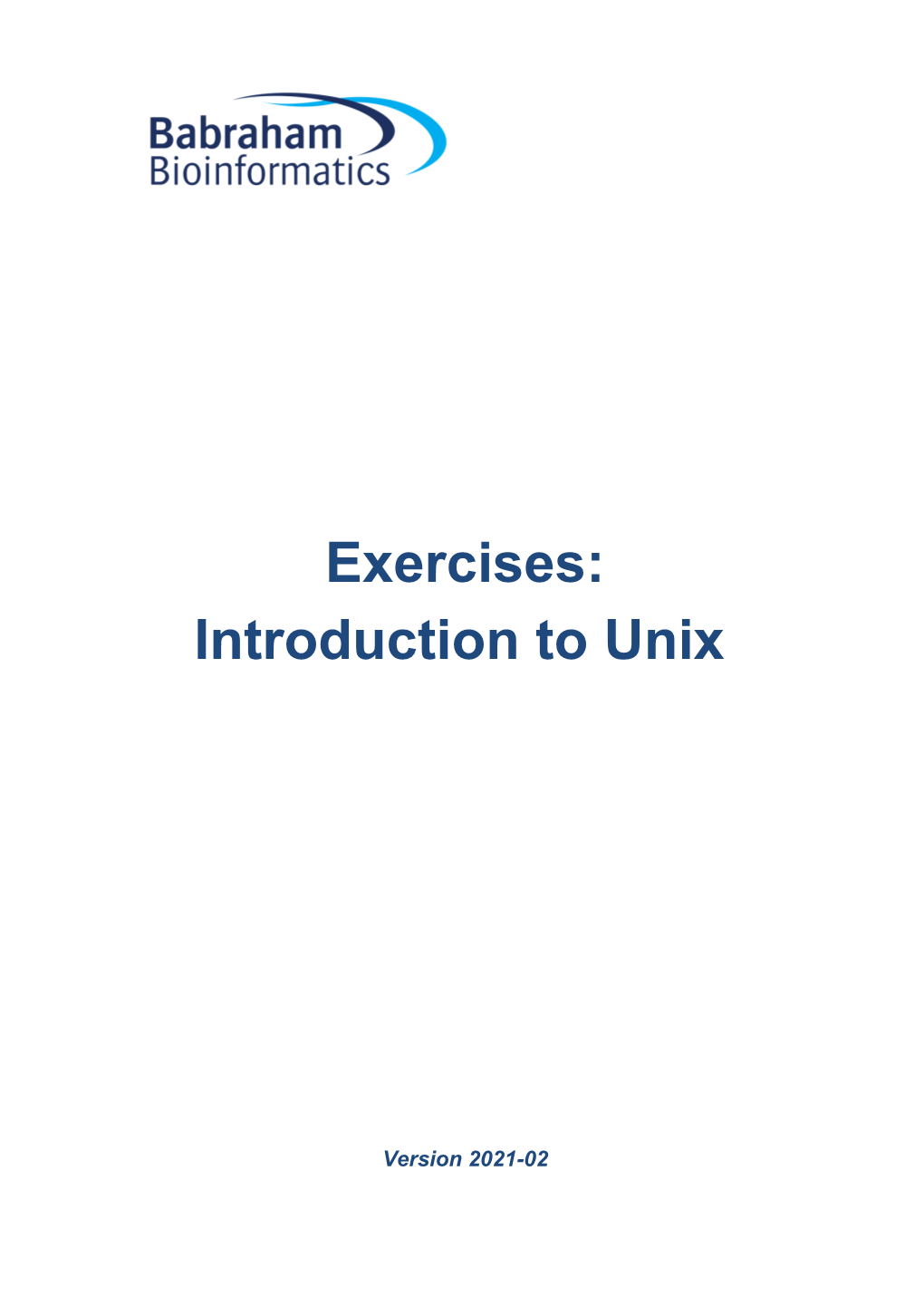 Unix Intro Exercises