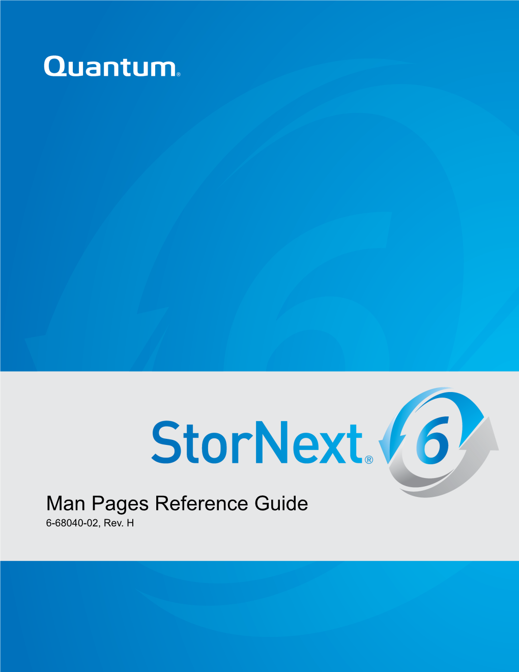 Stornext Man Pages