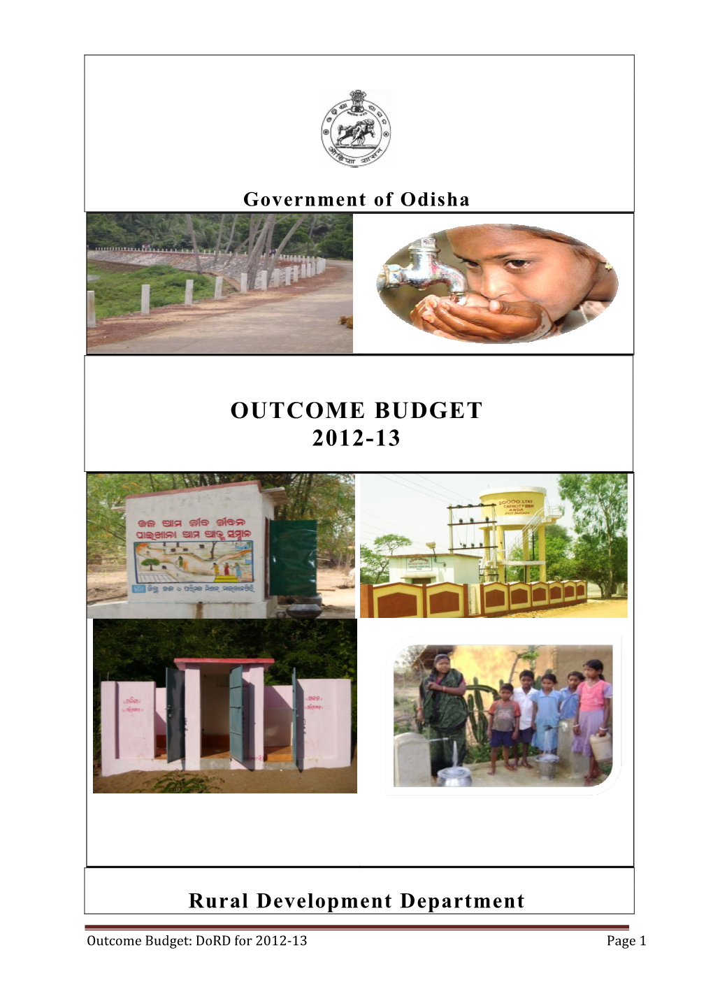 Outcome Budget 2012-13