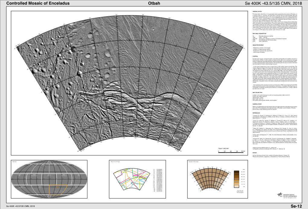 Controlled Mosaic of Enceladus Se 400K -43.5/135 CMN, 2018 Se-12 Otbah