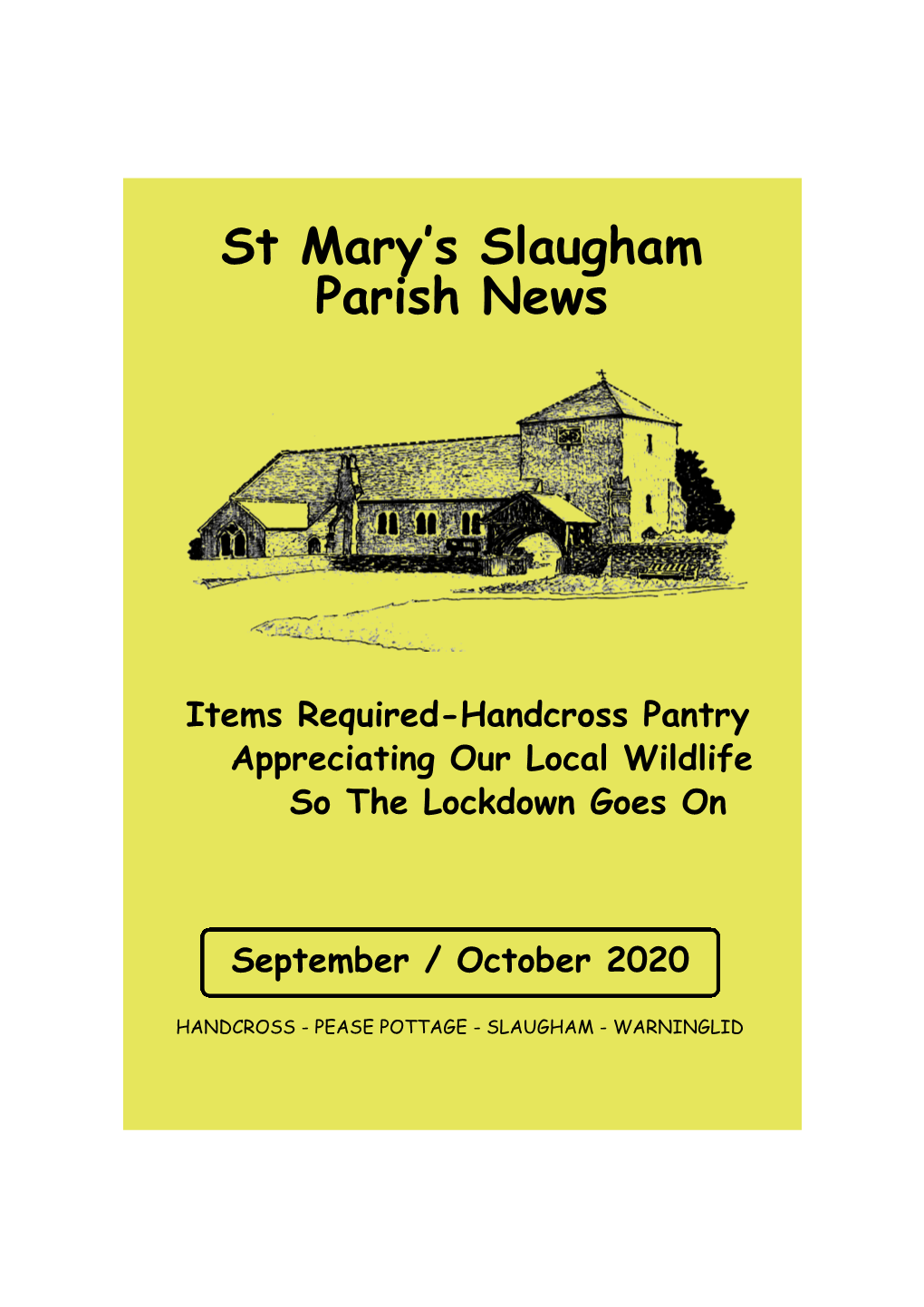 St Mary's Slaugham Parish News