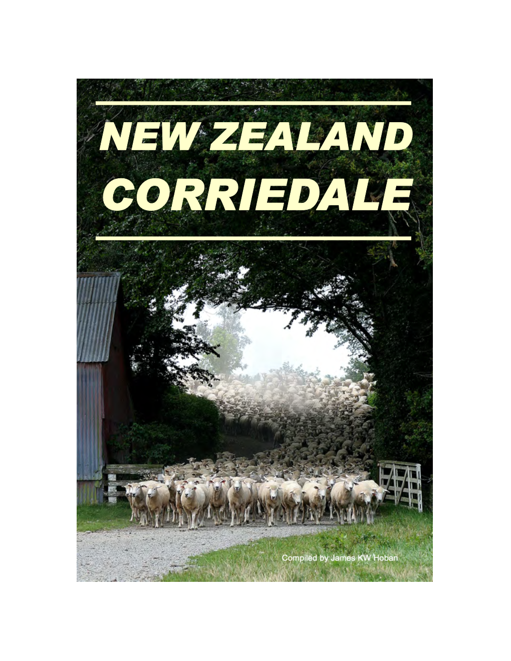 New Zealand Corriedale Booklet