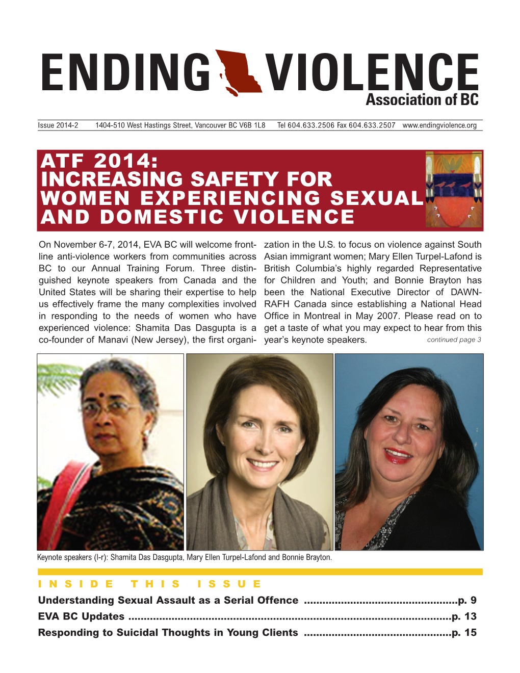 Increasing Safety for Women Experiencing Sexual and Domestic Violence