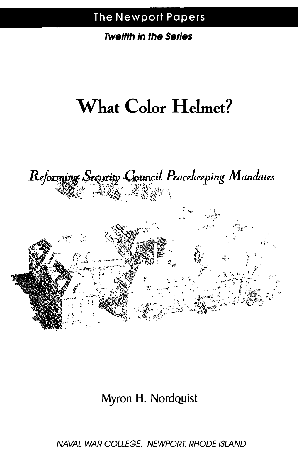 What Color Helmet?