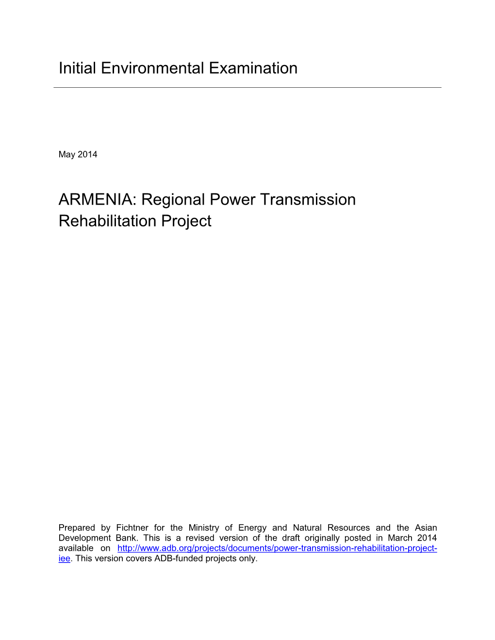 46416-002: Power Transmission Rehabilitation Project