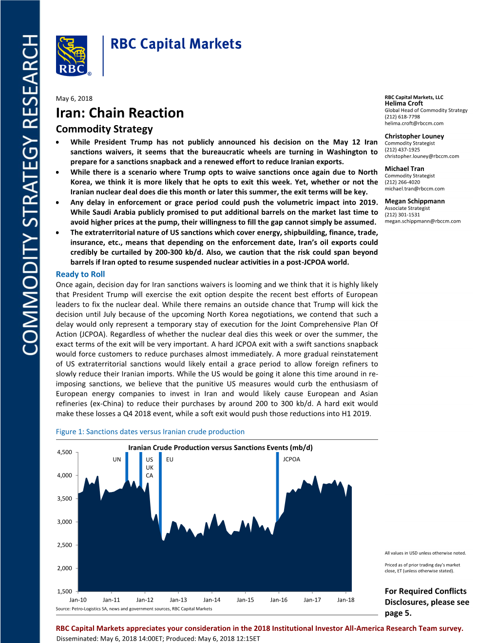 Iran: Chain Reaction