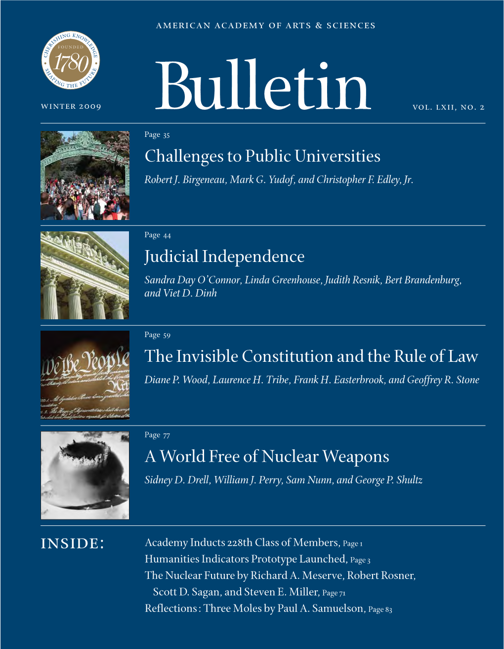 Bulletin Vol