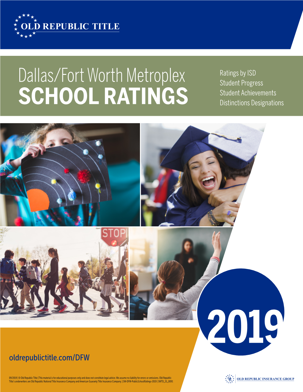 SCHOOL RATINGS Distinctions Designations