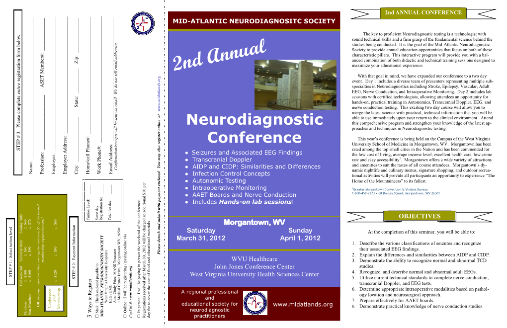 2Nd ANNUAL CONFERENCE