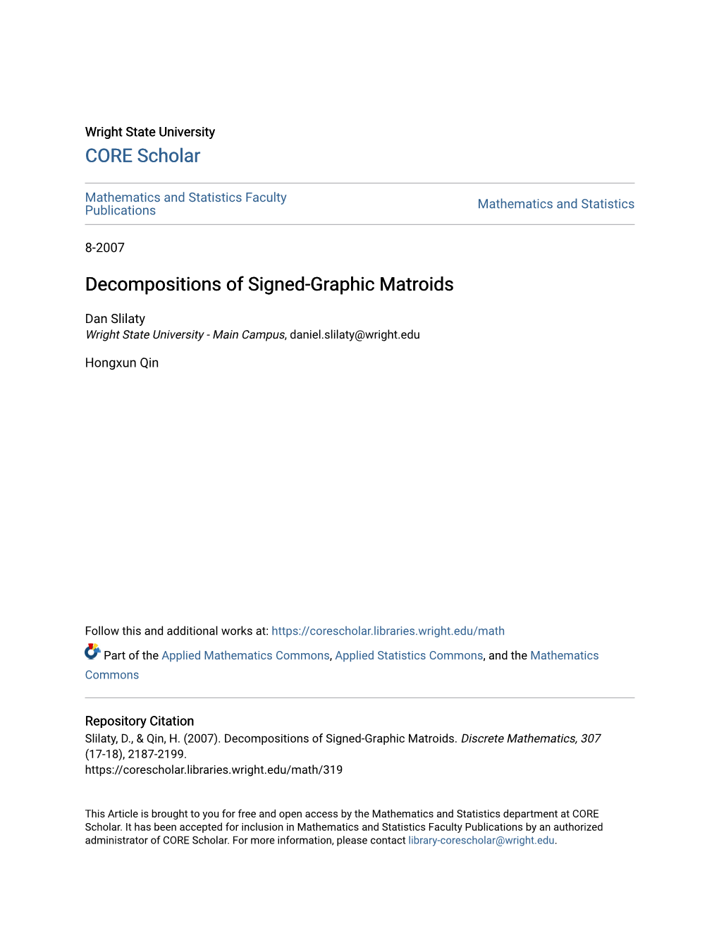 Decompositions of Signed-Graphic Matroids