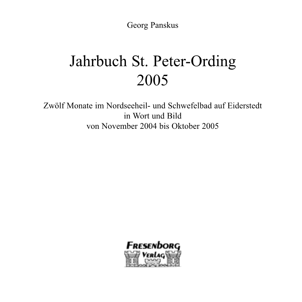 Jahrbuch St. Peter-Ording 2005