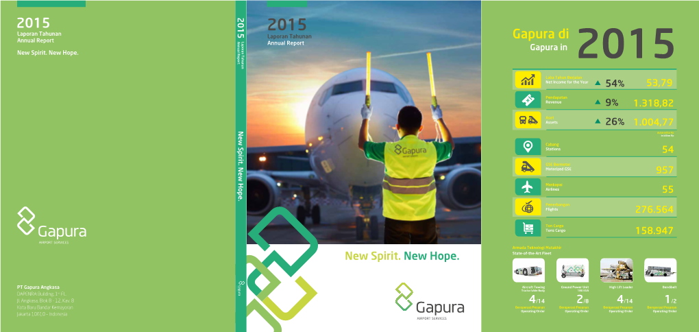 Gapura Di Annual Report Annual Report Laporan Tahunan Annual Report Gapura in New Spirit