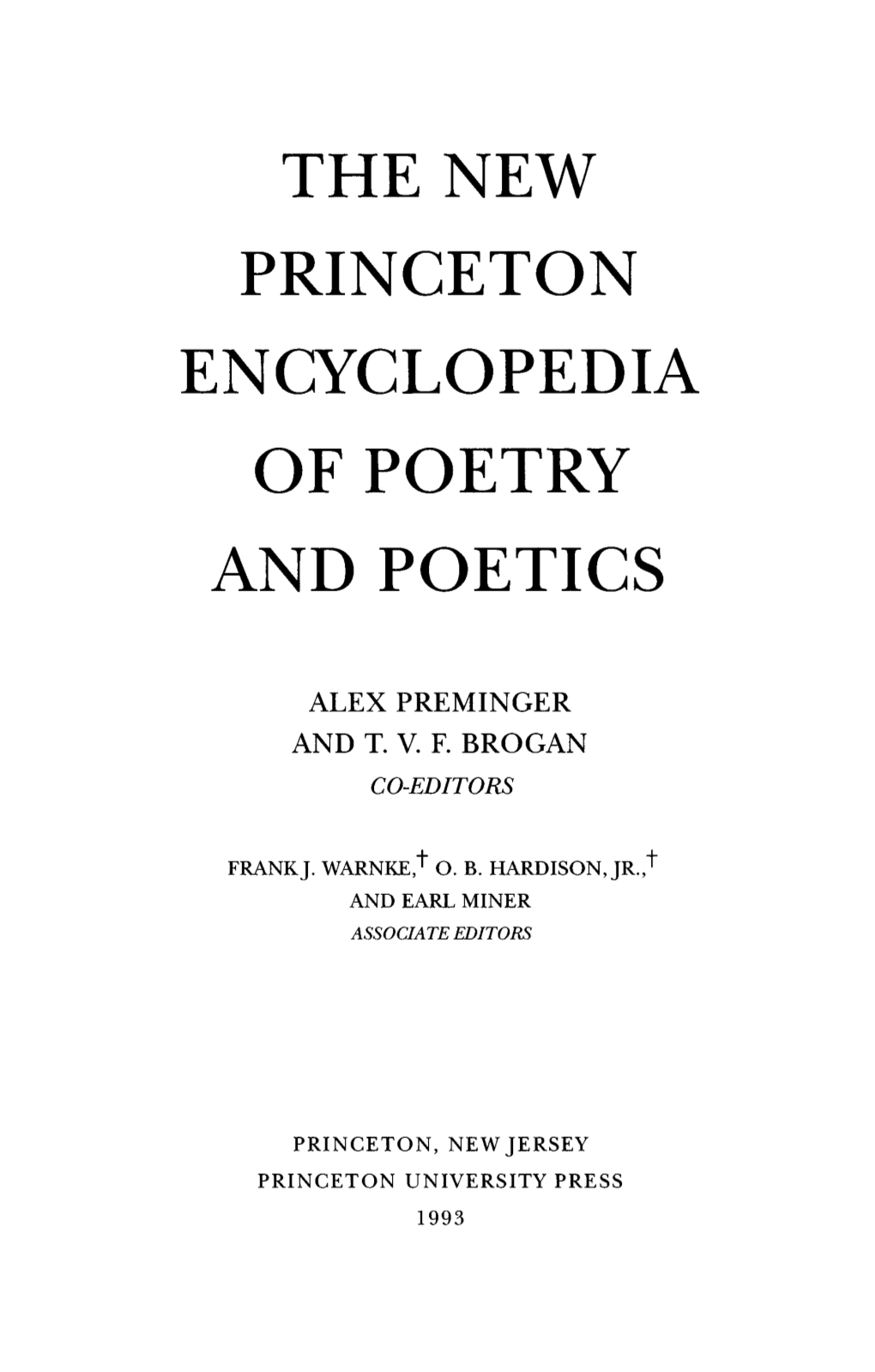 Medieval Poetics