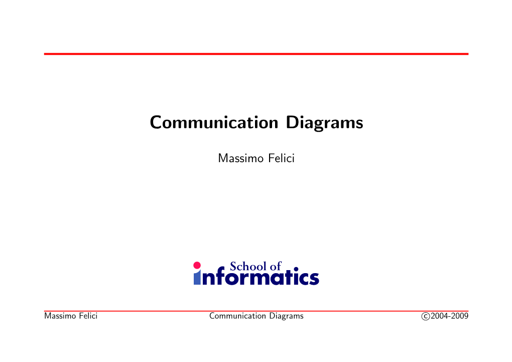 Communication Diagrams