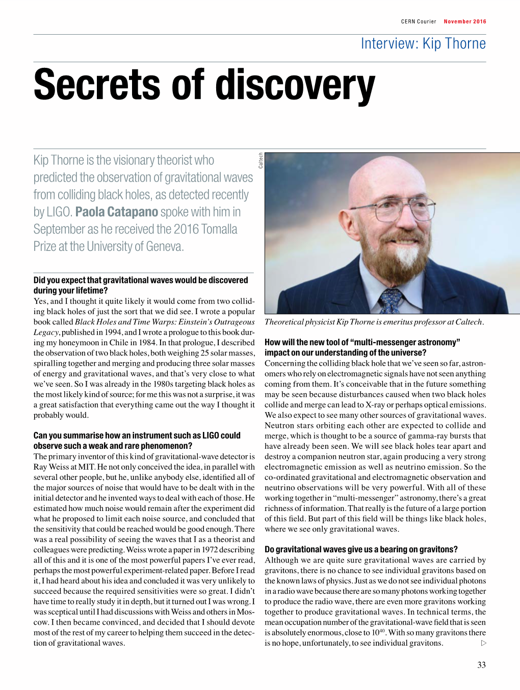 Secrets of Discovery