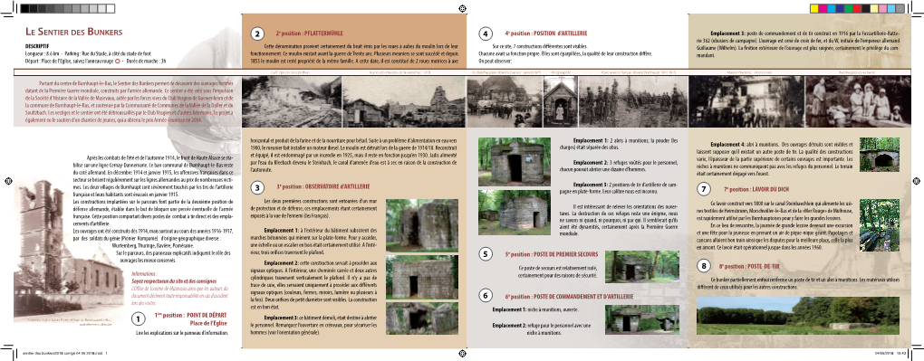 Le Sentier Des Bunkers