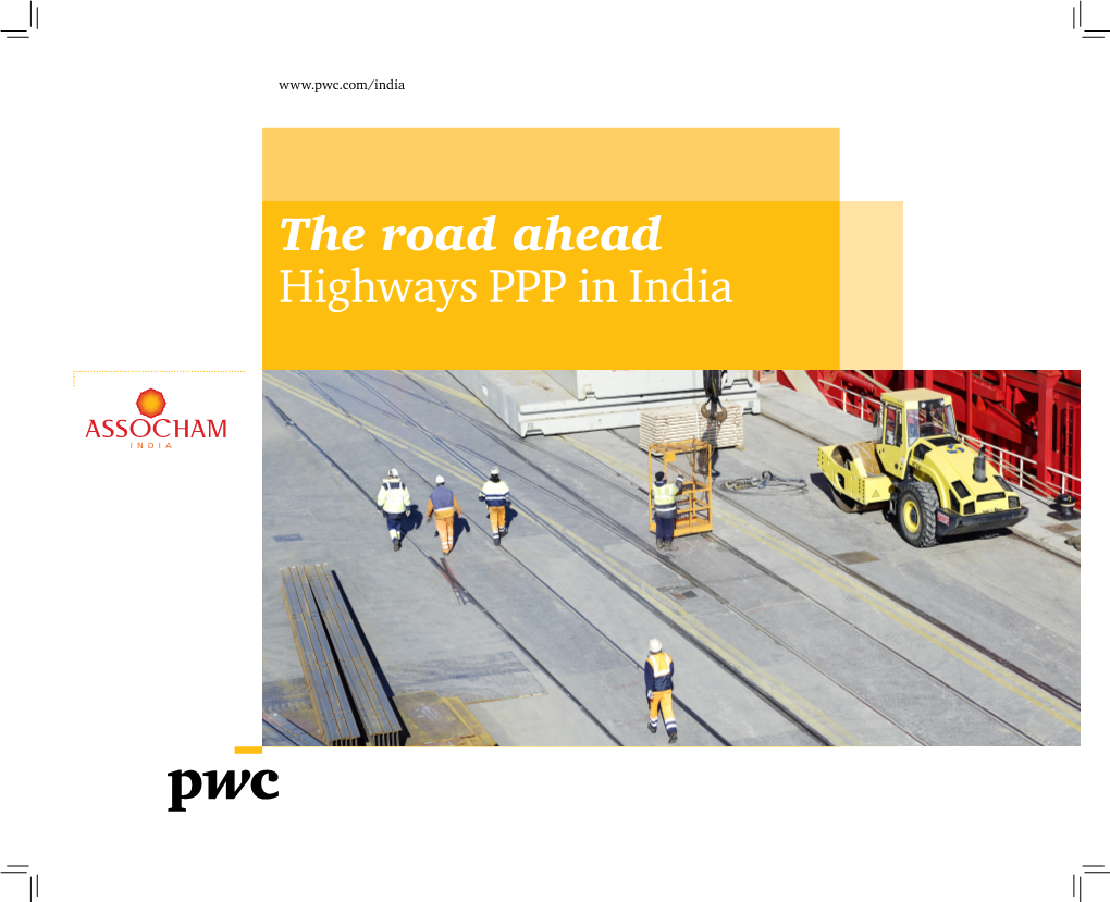 The Road Ahead Highways PPP in India