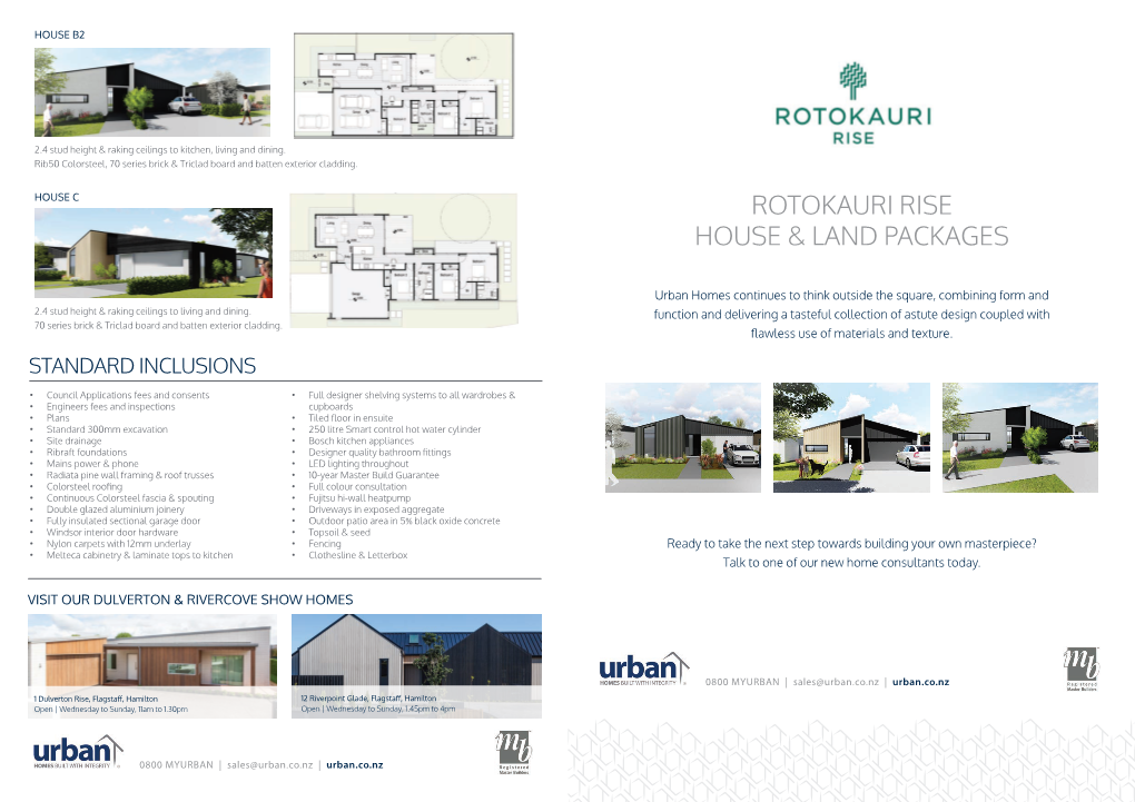 Rotokauri Rise House & Land Packages